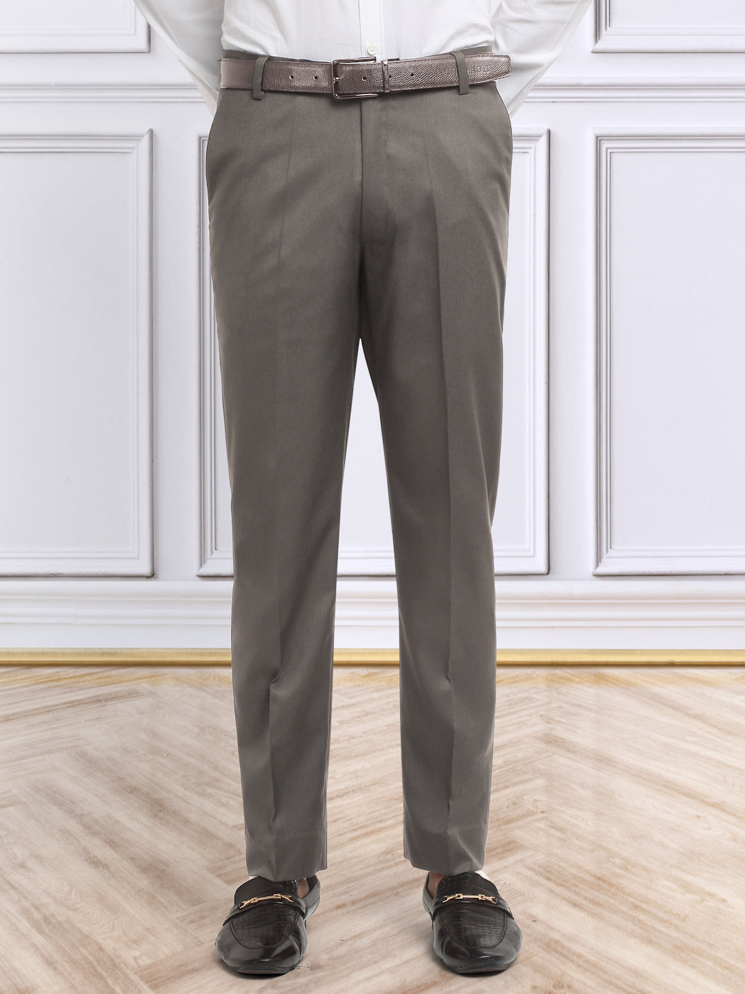 Klotthe Men's Slim Fit Formal Trouser