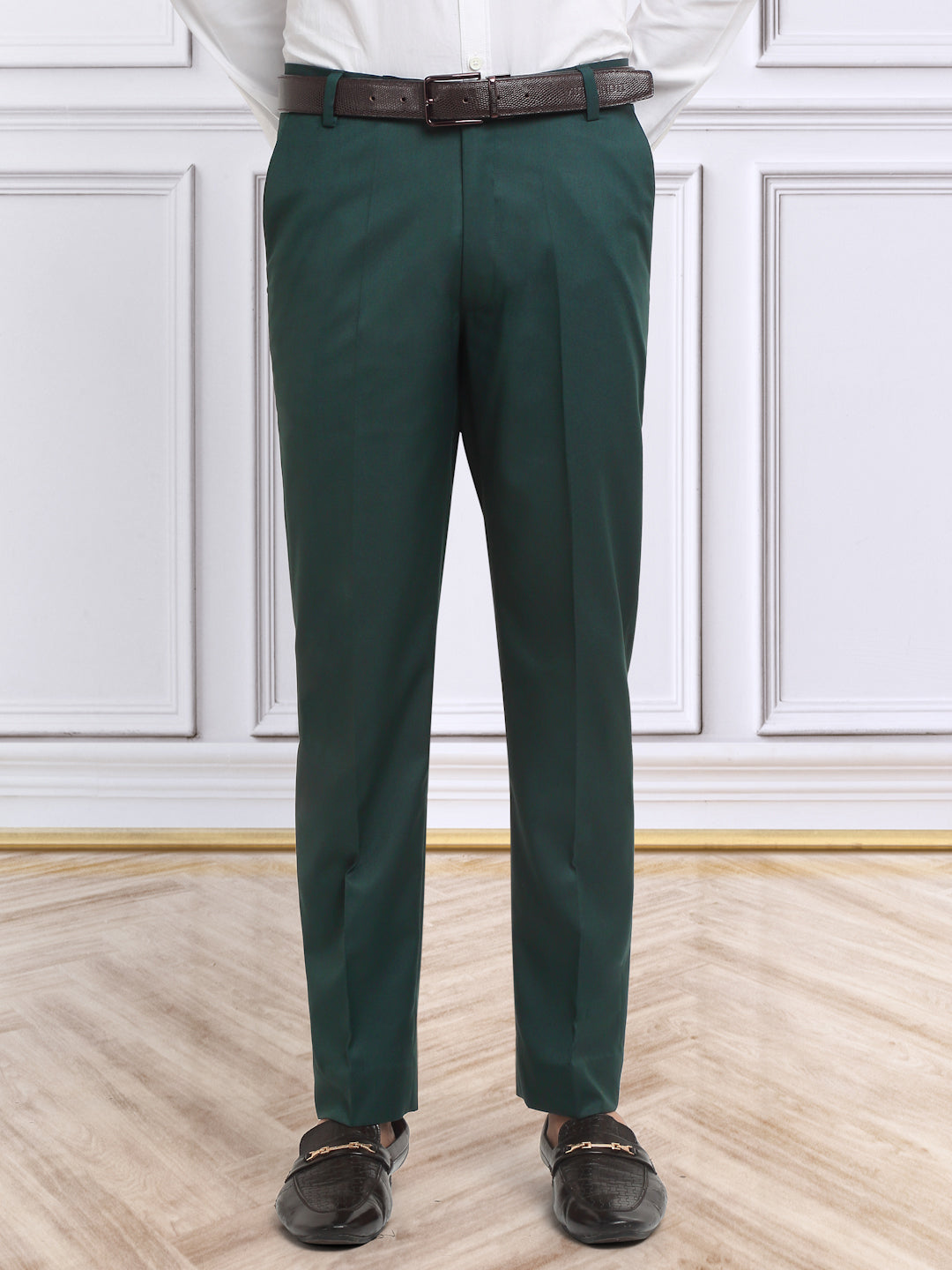 Klotthe Men's Slim Fit Formal Trouser