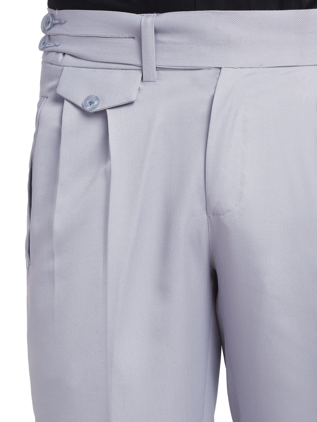 Italian Style Formal Gurkha Pant-Grey