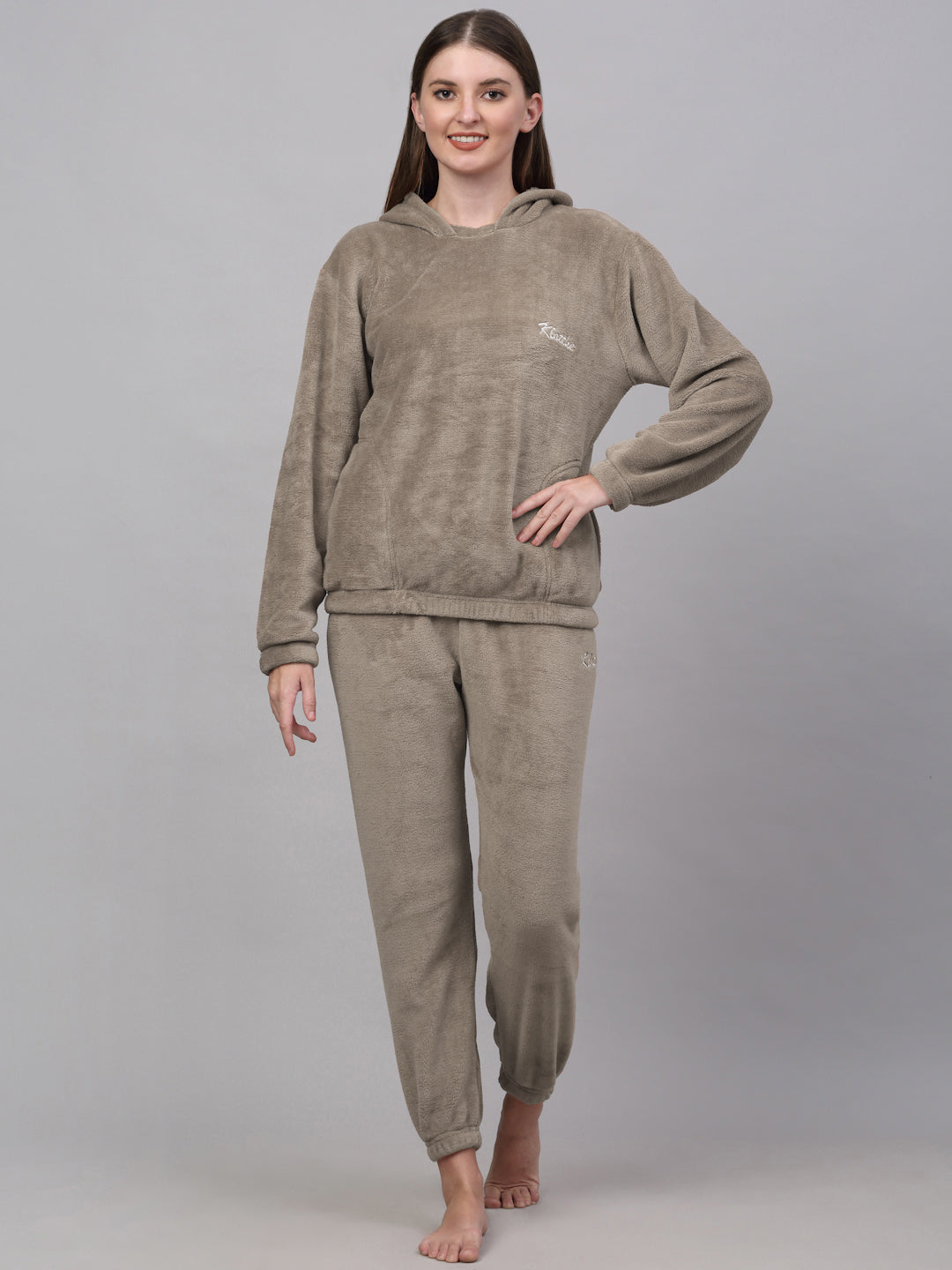 Buy Fleece Women Winter Pajama Set- Winter Pajamas for Women, World's  Softest Fleece Free Size (28 Till 32) (Sky Blue) at