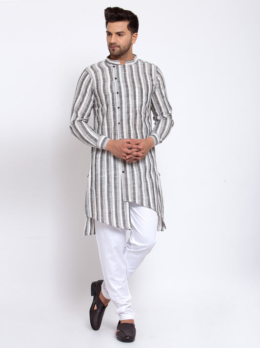 KLOTTHE Multi Cotton Striped Kurta