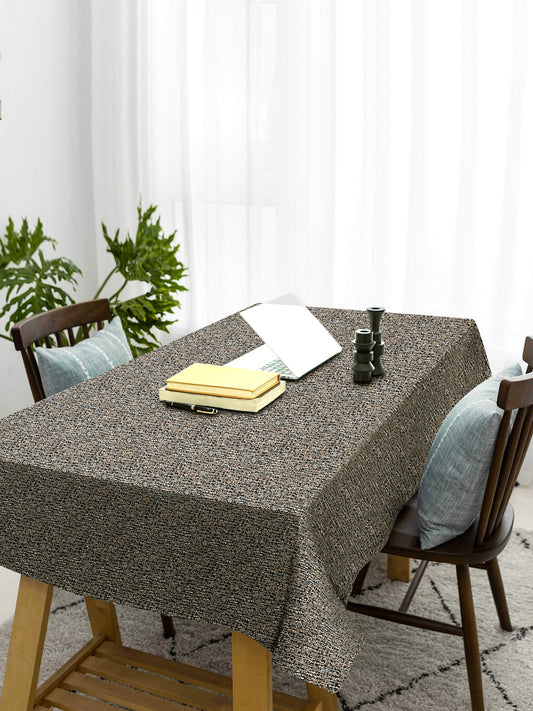 Klotthe Multi Woven Design 6 Seater Rectangular Table Cover