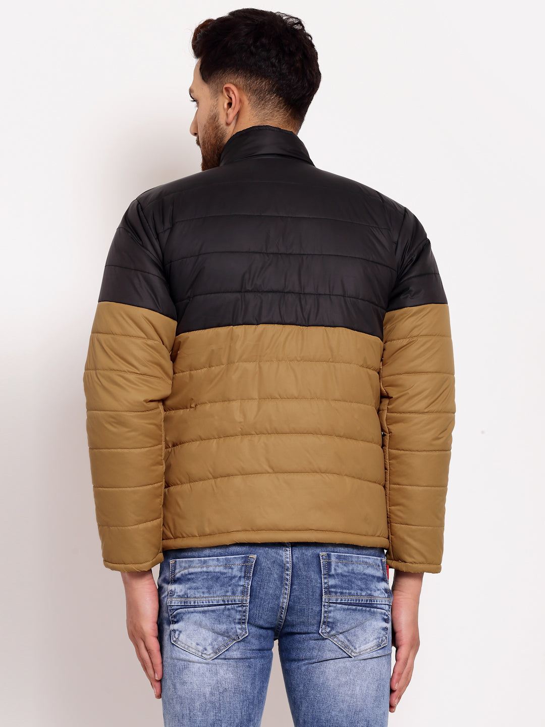 MUSTARD QUILTED WINTER JACKETS FOR MEN BY KLOTTHE®