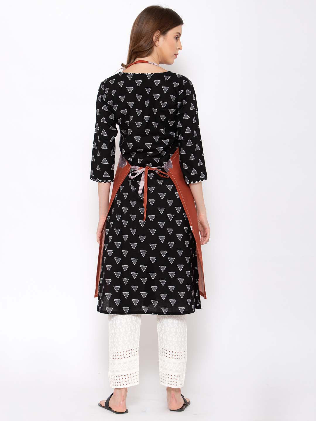 KLOTTHE Multi Cotton Printed Onesize Apron