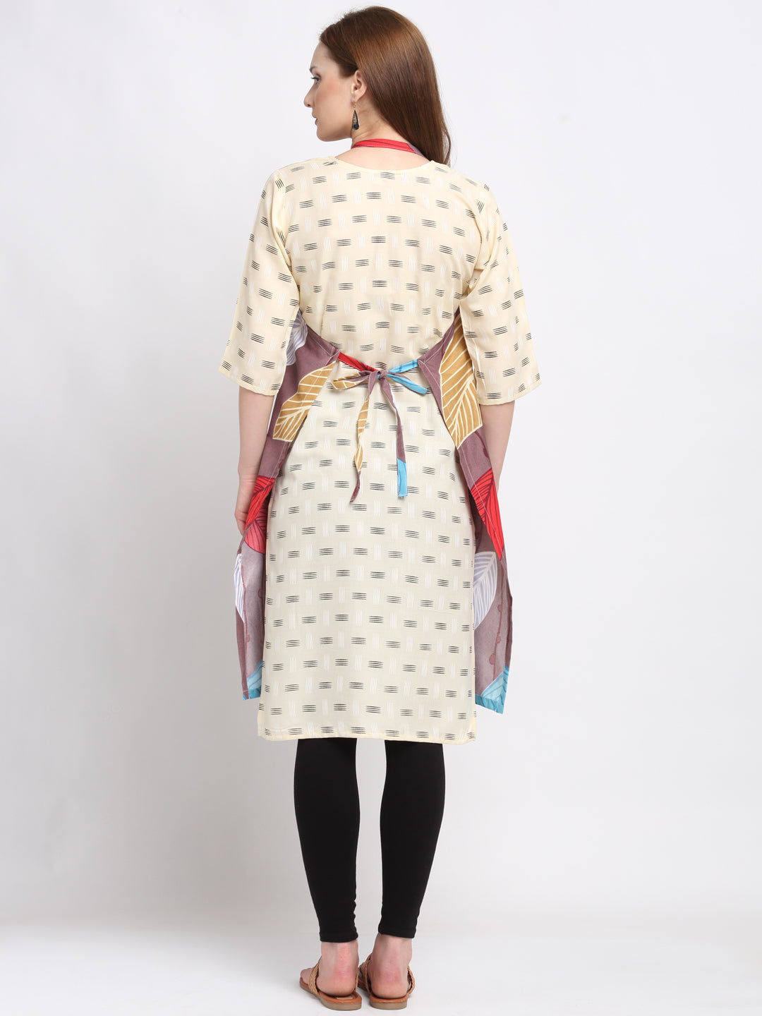 KLOTTHE Multi Polycotton Printed Apron