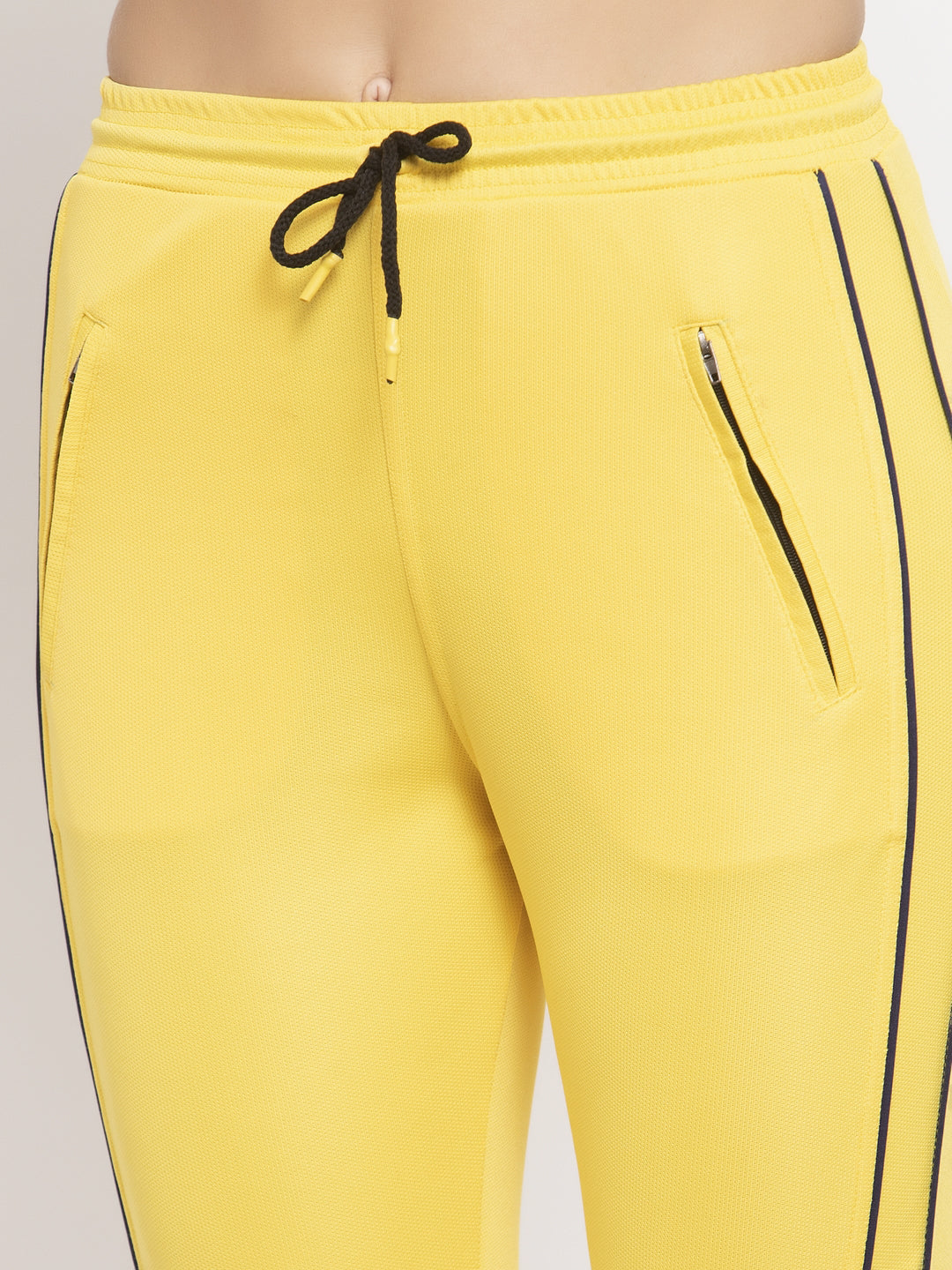 KLOTTHE Women Yellow Casual Track pants