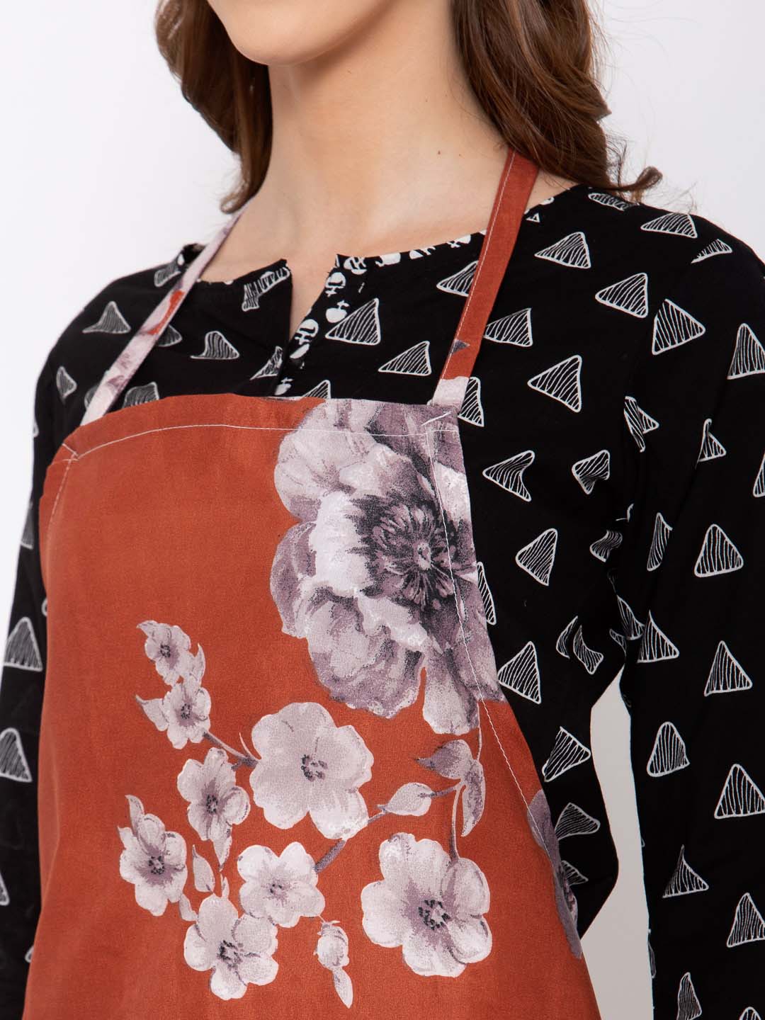 KLOTTHE Multi Cotton Printed Onesize Apron