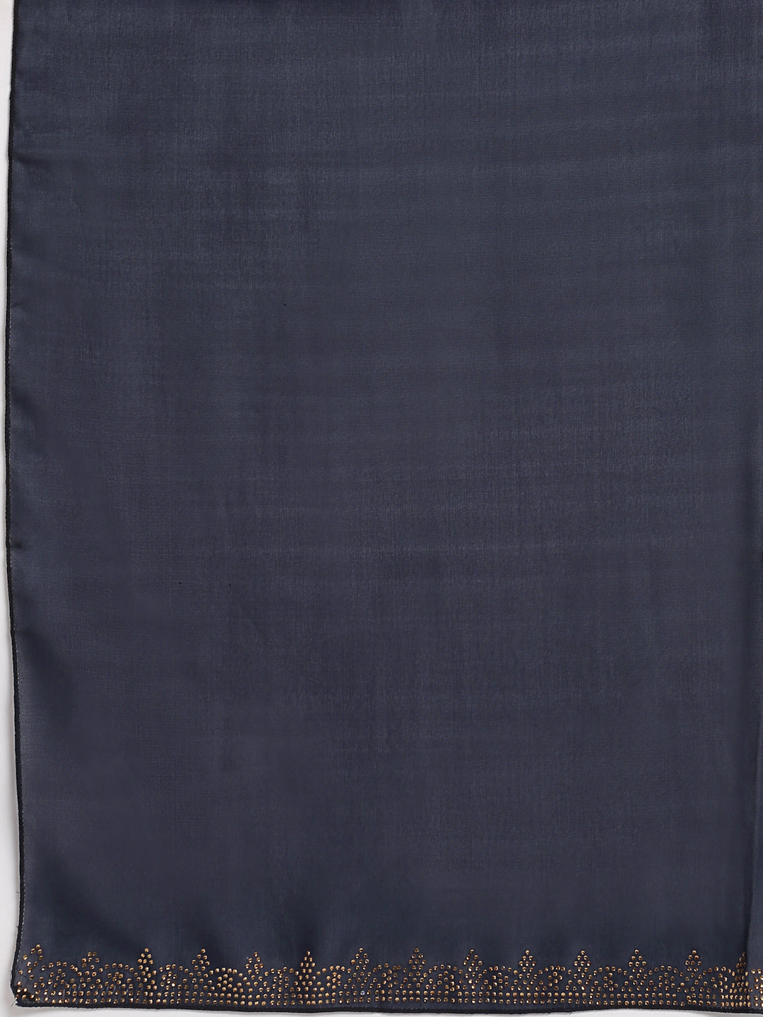 Klotthe Women Navy Blue Solid Burqa With Scarf