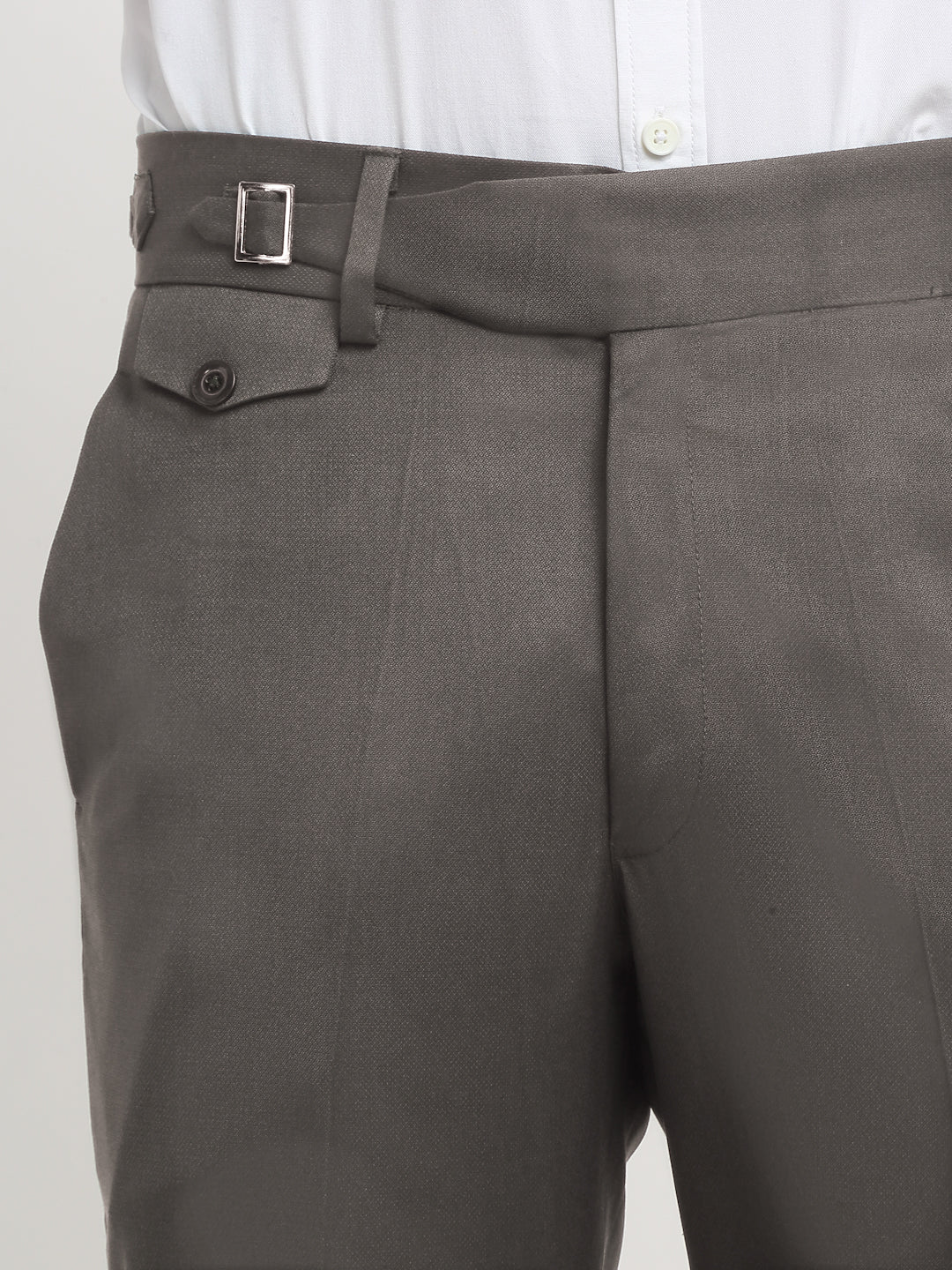 Italian Style Formal Gurkha Pant-Brown