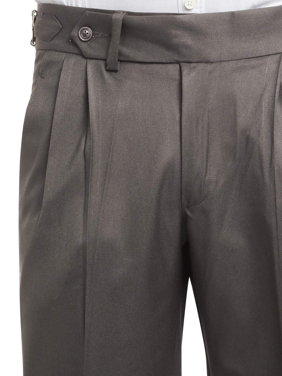 Italian Style Formal Gurkha Pant-Brown