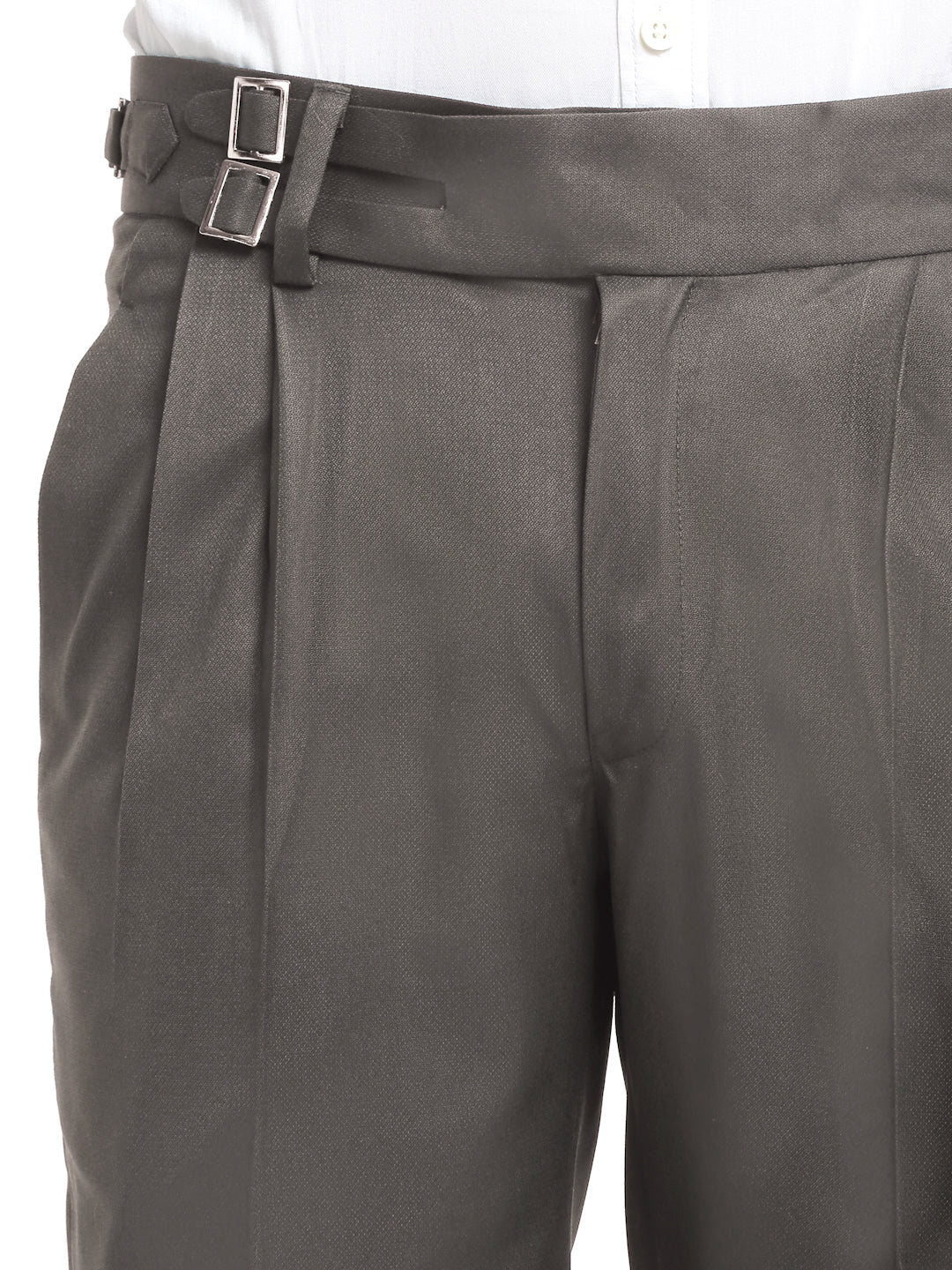 Italian Style Formal Gurkha Pant-Brown