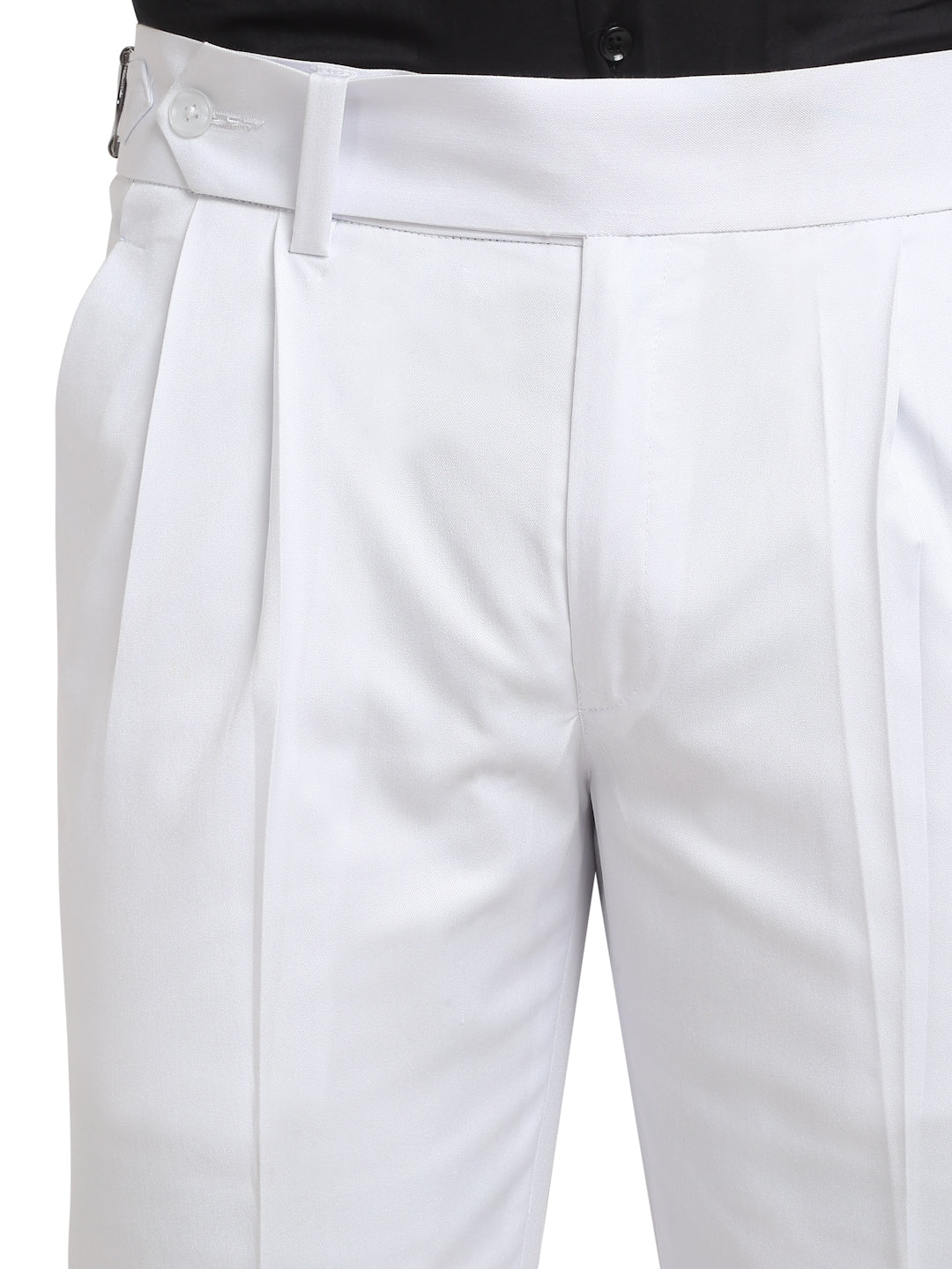 Italian Style Formal Gurkha Pant-White