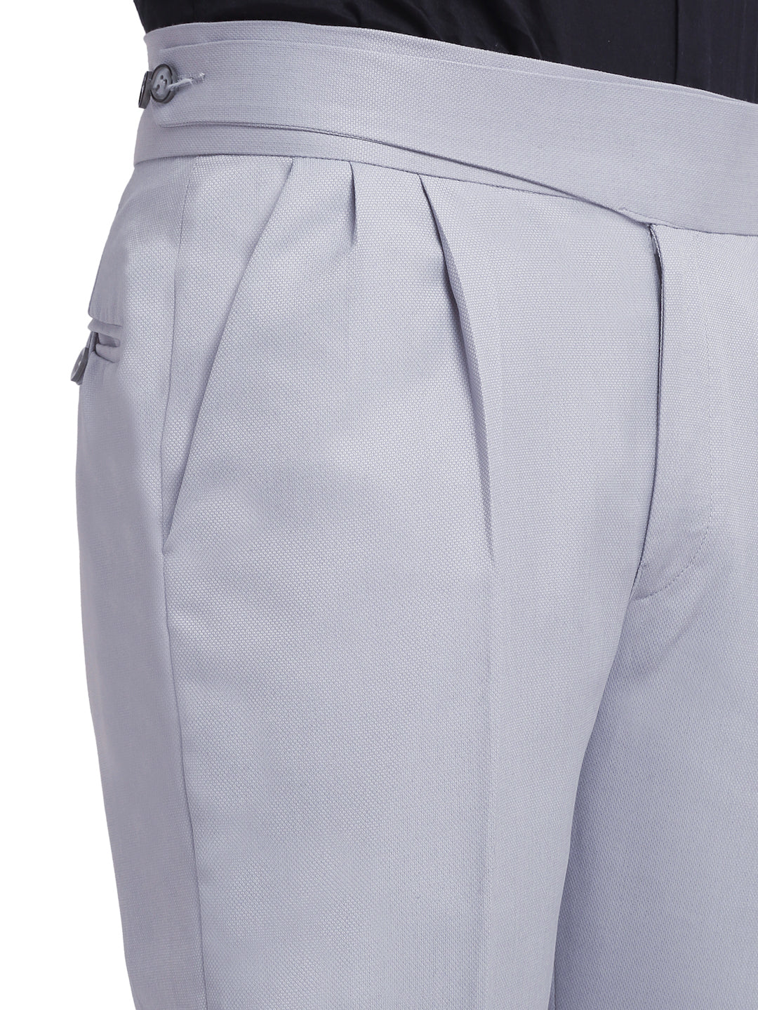 Italian Style Formal Gurkha Pant-Grey