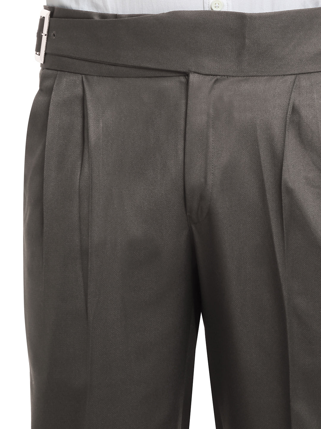 Italian Style Formal Gurkha Pant-Brown