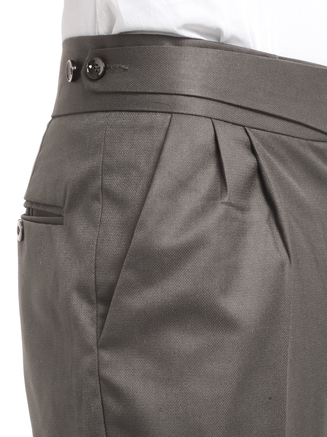 Italian Style Formal Gurkha Pant-Brown