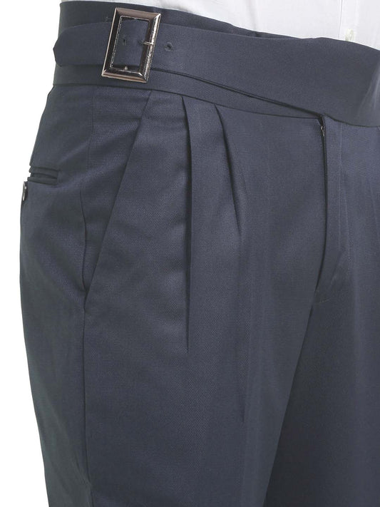 Italian Style Formal Gurkha Pant-LightBlue