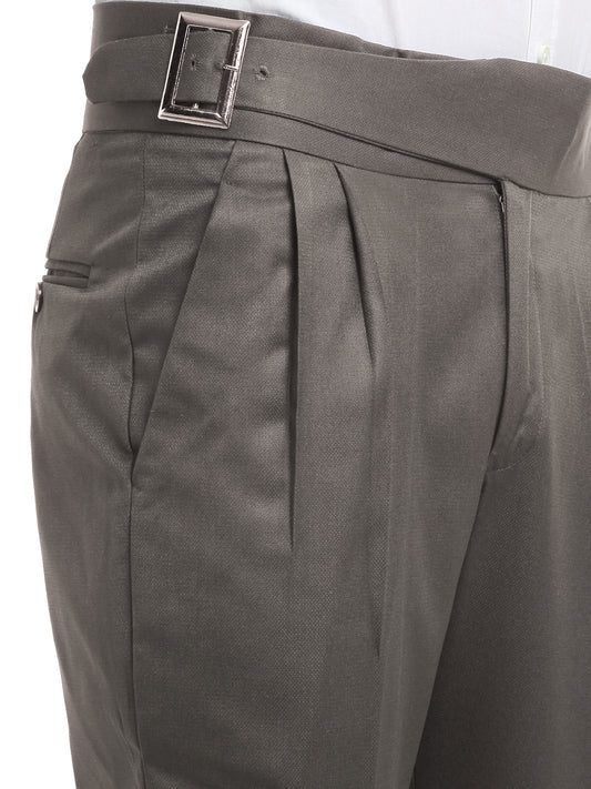 Italian Style Formal Gurkha Pant-Brown