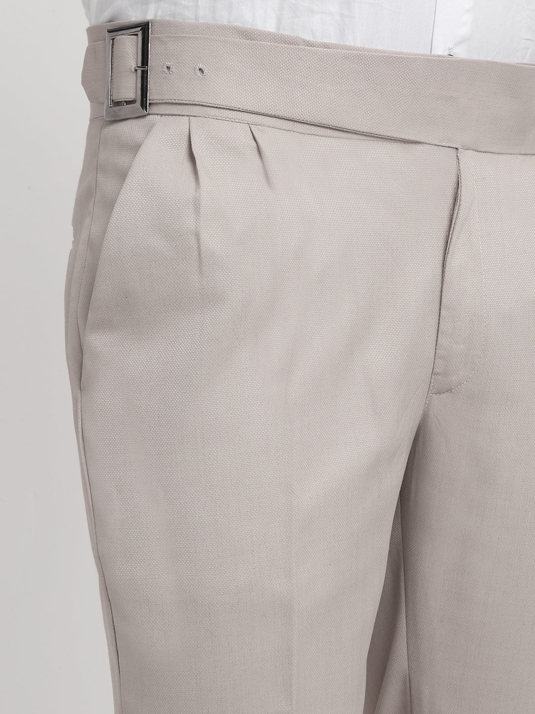 Italian Style Formal Gurkha Pant-Beige