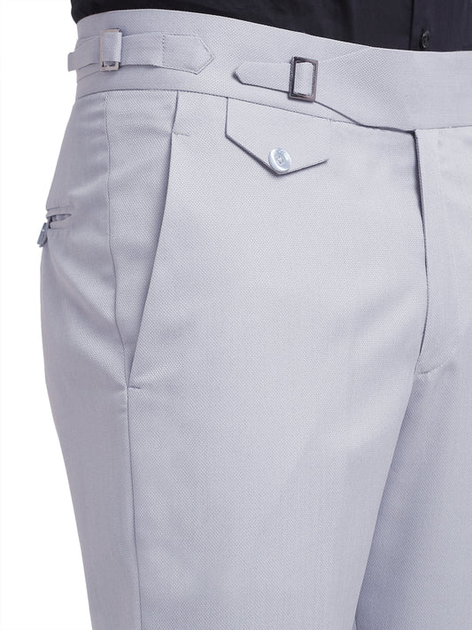 Italian Style Formal Gurkha Pant-Grey