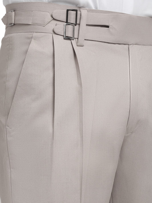 Italian Style Formal Gurkha Pant-Beige