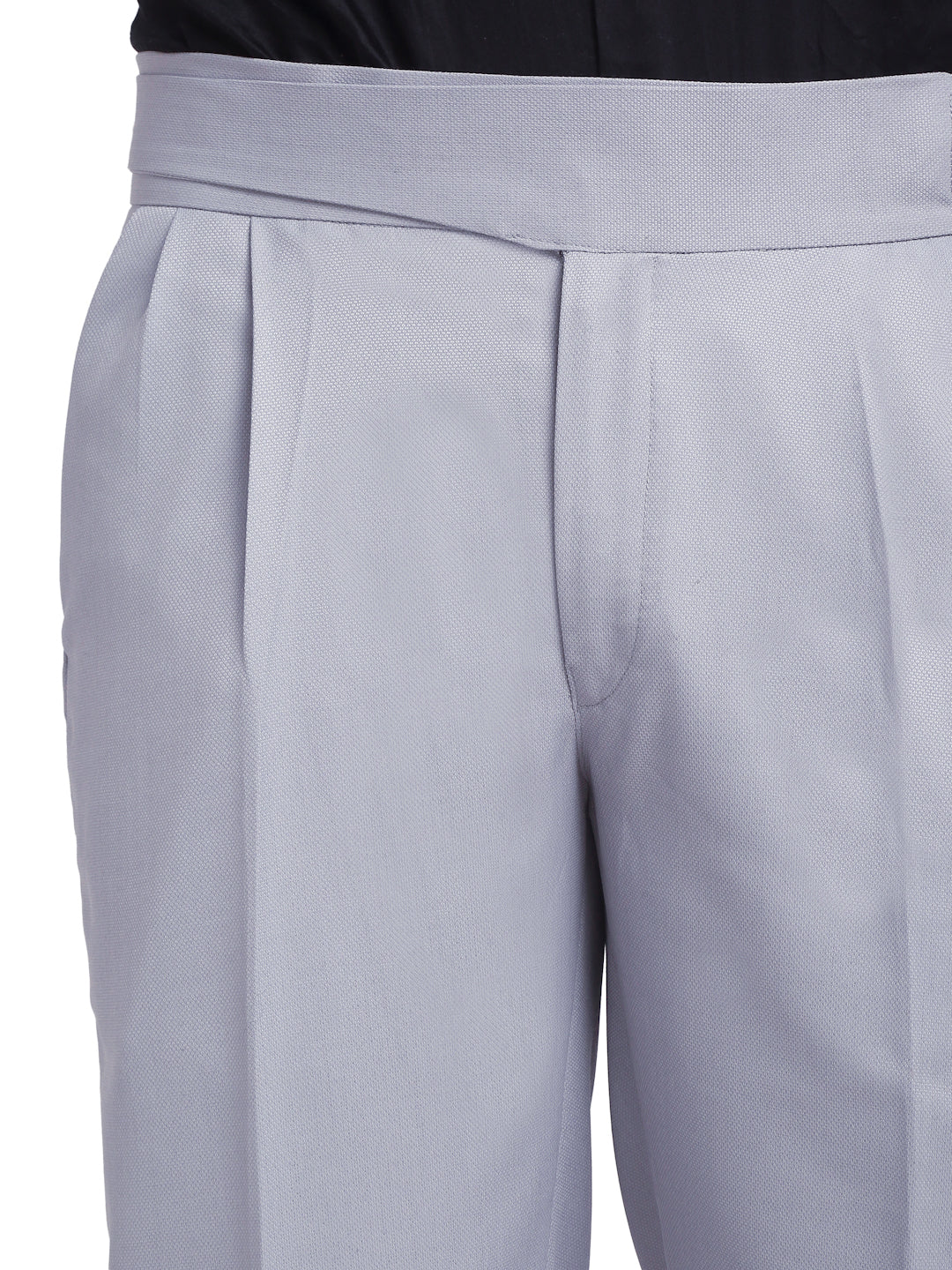 Italian Style Formal Gurkha Pant-Grey