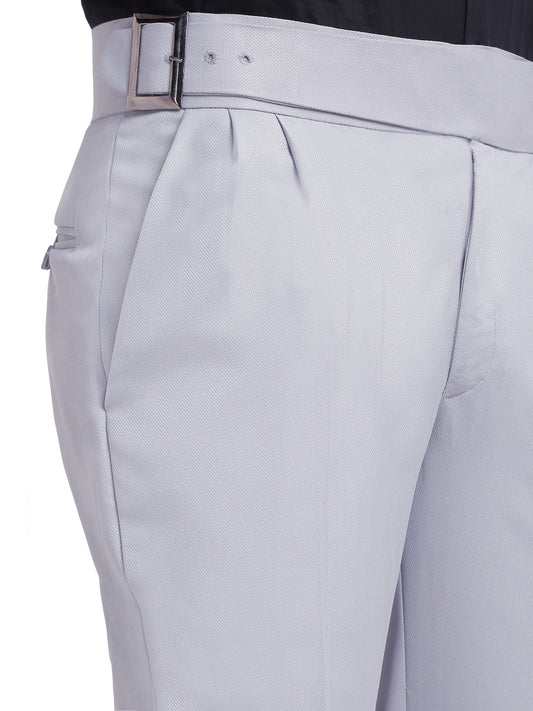 Italian Style Formal Gurkha Pant-Grey